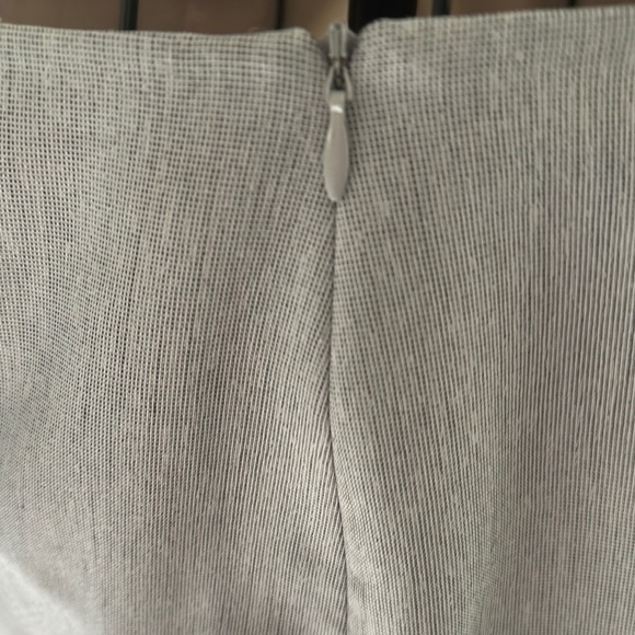 Emily Light Grey/Tan Skirt Suit size 16 - Picture 15 of 16